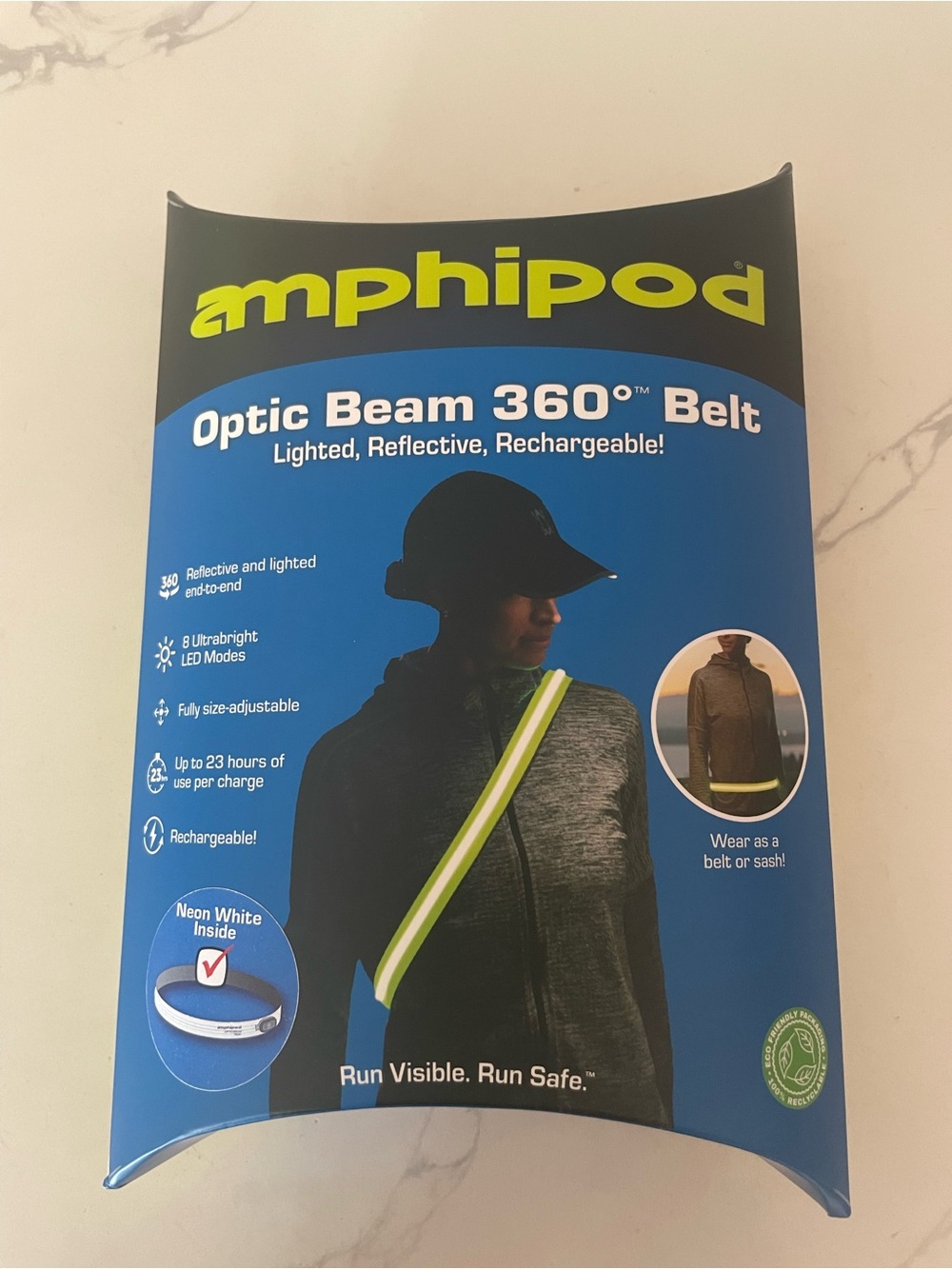 amphipod Optic Beam 360° Lighted Reflective Rechargeable